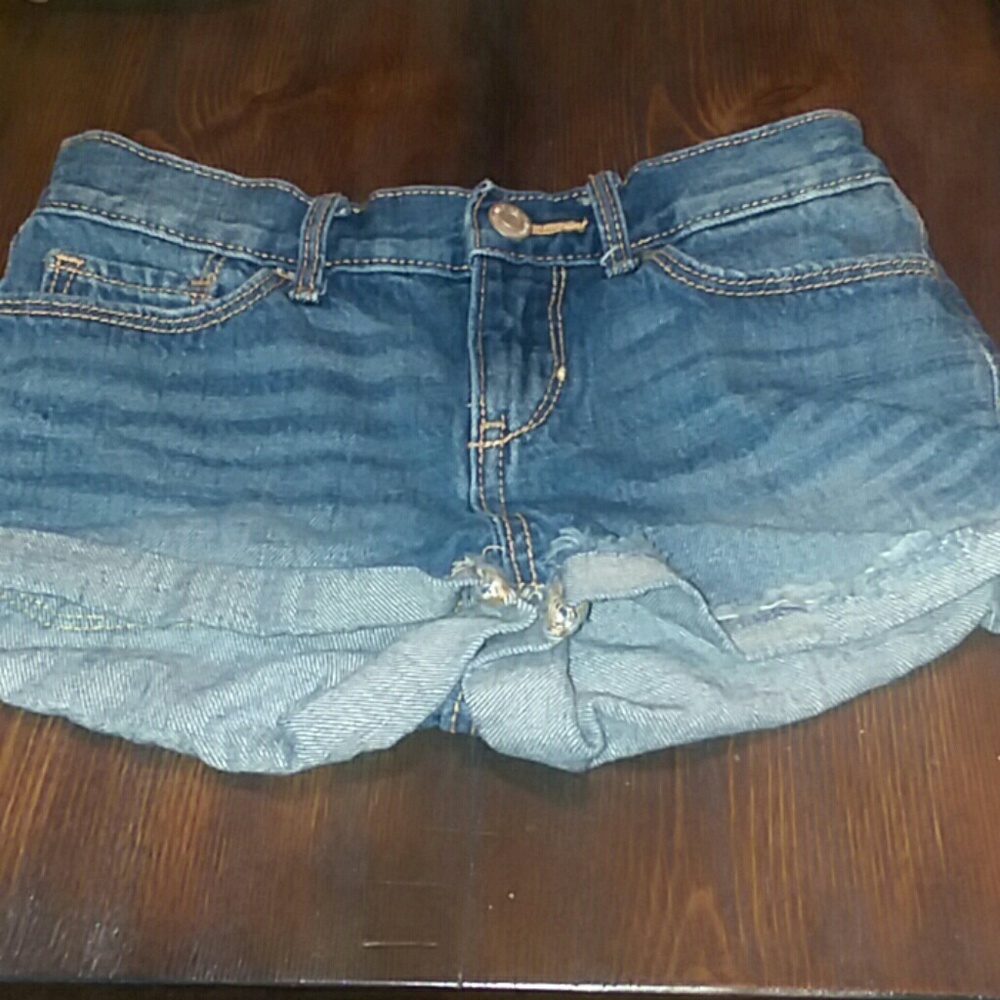 Dark Wash Jean Shorts